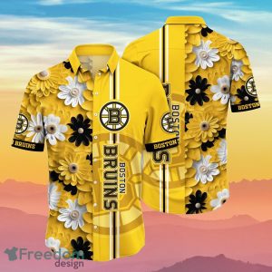 Boston Bruins NHL Flower Hawaiian Shirt Summer Football Best Gift For Fans