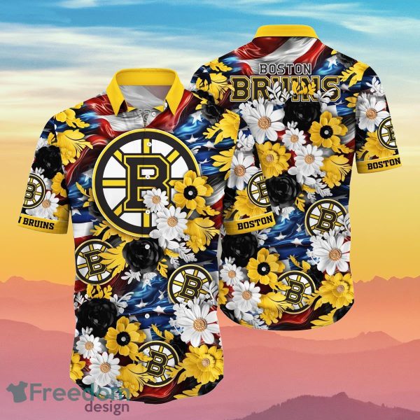 Boston Bruins NHL Hawaii Shirt Independence Day Summer Football Best Gift For Real Fans