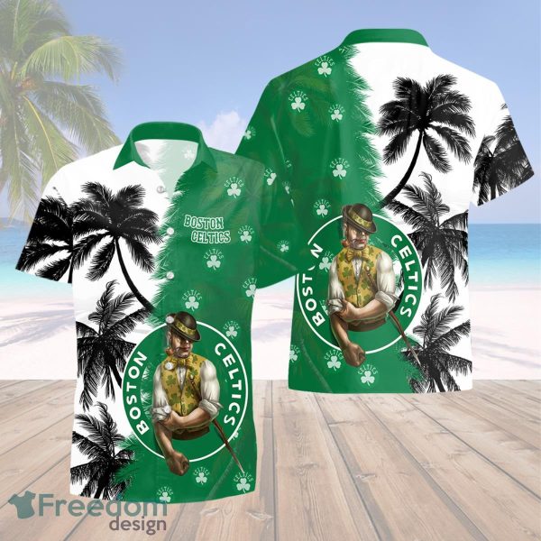 Boston Celtics Beach Summer 3D Hawaiian Shirt For Men Women