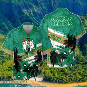 Boston Celtics Hibiscus Flower And Summer Pattern Print Hawaiian Shirt