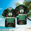 Boston Celtics National Basketball Association 2023 Hibiscus Logo Hawaiian Shirt