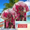 Boston College Eagles Hawaii Shirt Custom Name Sports Team Beach Shirt