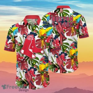 Boston Red Sox MLB Flower Hawaiian Shirt Best Gift Idea For Fans