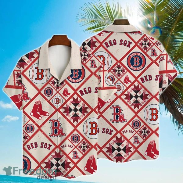 Boston Red Sox MLB Summer 3D Hawaiian Shirt For Men Women