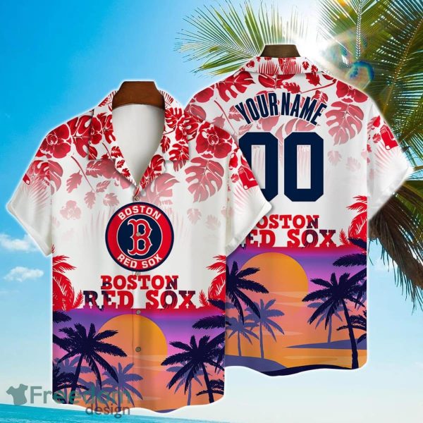 Boston Red Sox Major League Baseball 3D Print Hawaiian Shirt Personalized