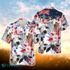 Brahman Cattle Australia Flag Hawaiian Flowers All Over Printed 3D Hawaiian Shirt For Men Women