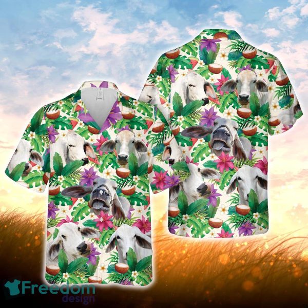 Brahman Summer Floral 3D Hawaiian Shirt For Men Women