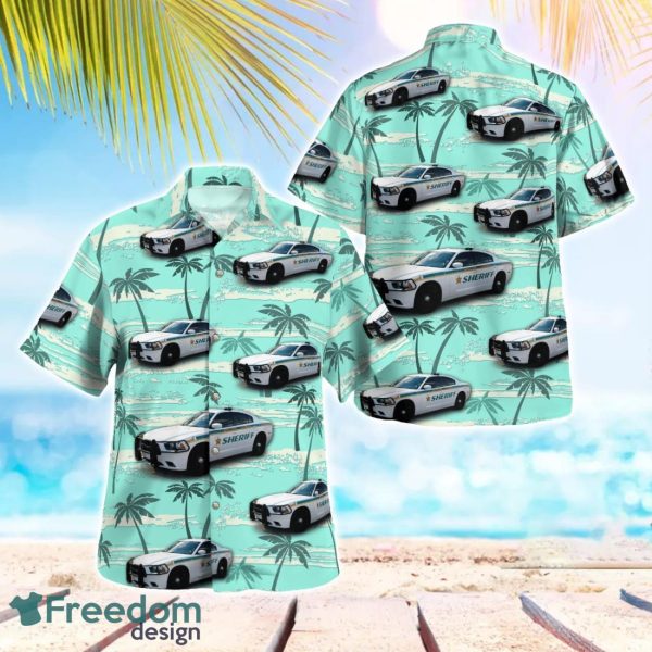 Brevard County Florida Sheriff Dodge Charger Beach Hawaiian Shirt Summer Gift