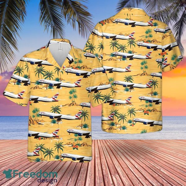 British Airways Boeing 777-200ER Summer Hawaiian Shirt