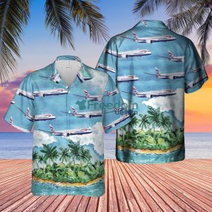 British Airways Plane Hawaiian Shirt Beach Summer Shirt All Printed