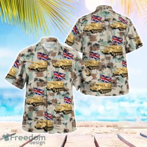 British Army AS-90 3D Summer Aloha Hawaiian Shirt