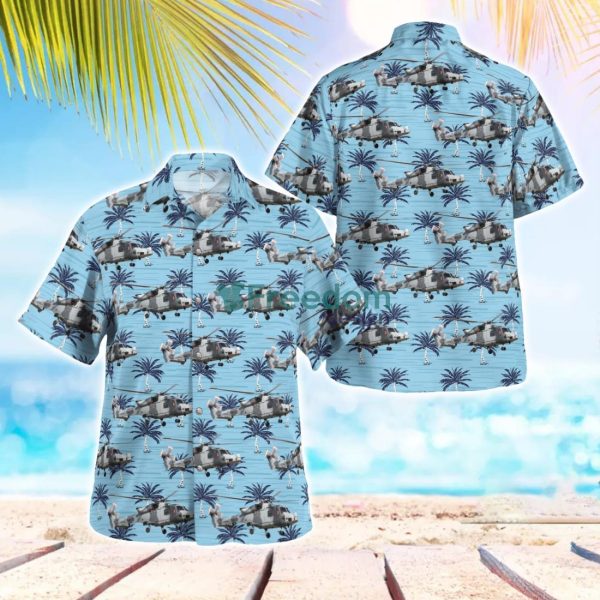 British Army AgustaWestland AW-159 Wildcat AH1 Hawaiian Shirt Beach Summer Shirt