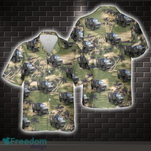 British Army Unimog All Printed 3D Hawaiian Shirt For Men Women