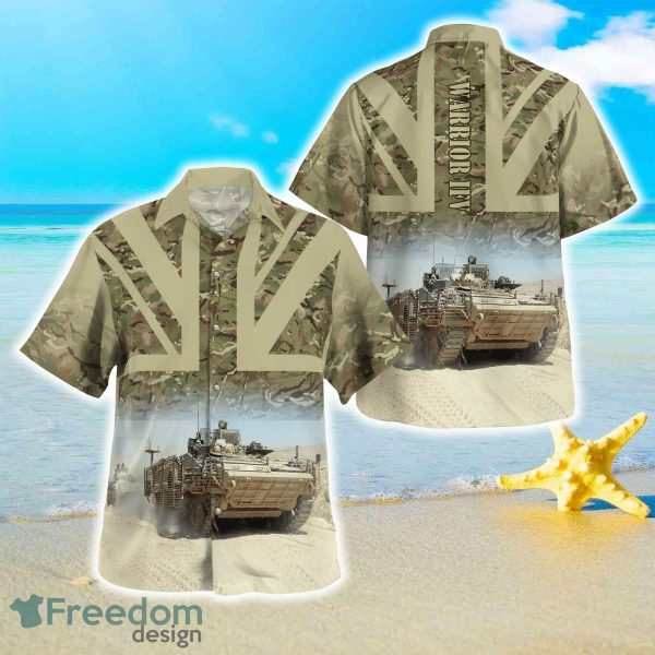 British Army Warrior IFV Hawaiian Shirt Best Style For Men Women