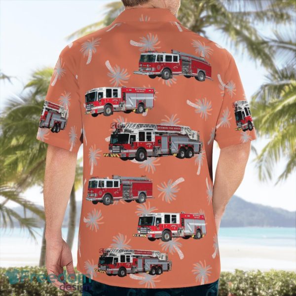 Richmond Fire Rescue Department Aloha Hawaiian Shirt