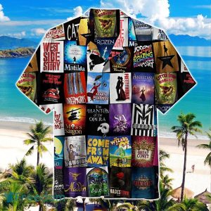 Broadway Musical Theater Unisex Hawaiian Shirt