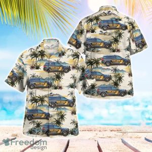 Brookhaven GA Police 3D Summer Aloha Hawaiian Shirt