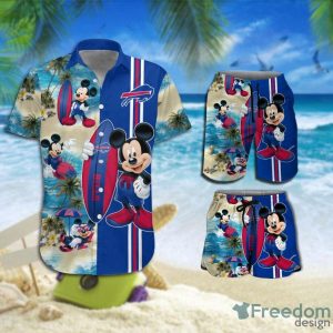 Buffalo Bills Mickey Mouse New Hot 3D Hawaiian Shirt Aloha Shirt For Men Women Perfect Gift