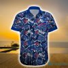 Buffalo Bills NFL Custom Name Ball Backgroud And Logo Pattern Hawaiian Shirt Gift For Fans