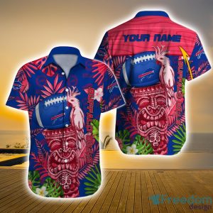 Buffalo Bills NFL Custom Name Hawaii Symbol Custom Name Tropical Full Print Hawaiian Shirt