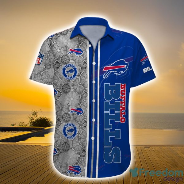 Buffalo Bills NFL Custom Name Lemon Sketch Art Pattern Short Sleeve Hawaiian Shirt For Men And Women