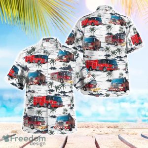 Burleson Fire Department 3D Hawaiian Shirt