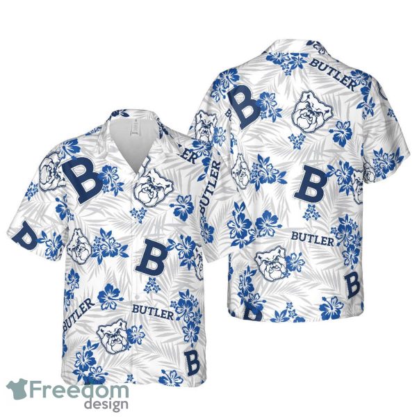 Butler Bulldogs Football Floral Hawaiian Shirt For Men And Women