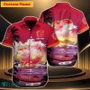 Calgary Flames NHL Custom Name Hawaiian Shirt Great Gift For Men Women Fans