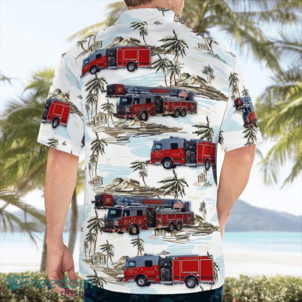 Ceres Fire Department Hawaiian Shirt Button Summer Shirt