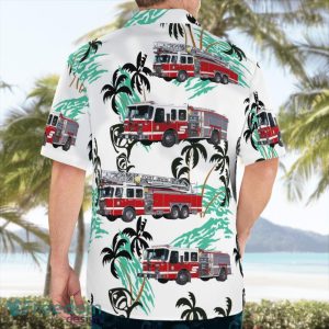 Fort Irwin Fire Department Hawaiian Shirt Button Summer Shirt