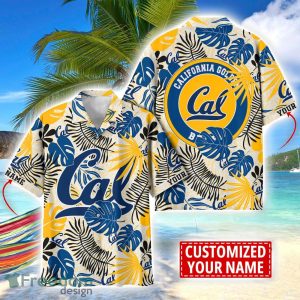 California Golden Bears Aloha Hawaiian Shirt Custom Name Summer Gift Holiday Team Shirt