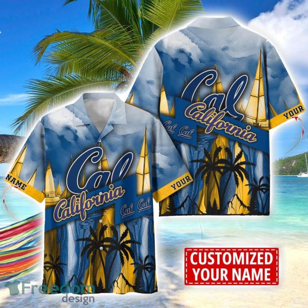 California Golden Bears Hawaii Shirt Custom Name Sports Team Beach Shirt