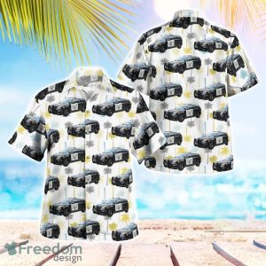 California Highway Patrol Ford Police Interceptor Utility Hawaiian Shirt Button Summer Shirt