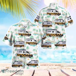 Callaway County EMS 3D Summer Aloha Hawaiian Shirt