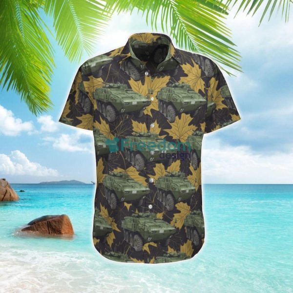 Canadian Army Light Armoured Vehicle (LAV) 6.0 Hawaiian Shirt Beach Summer Shirt