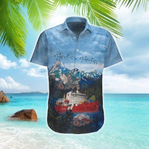 Canadian Coast Guard CCGS Pierre Radisson Hawaiian Shirt Beach Summer Shirt