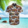 Canadian School Bus Hawaiian Shirt Beach Summer Shirt