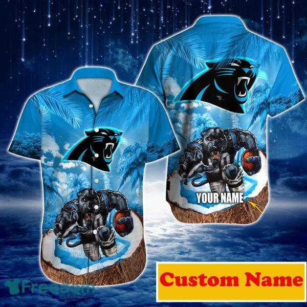 Carolina Panthers NF Custom Name Hawaiian Shirt For Men And Women Immpressive Gift For True Fans