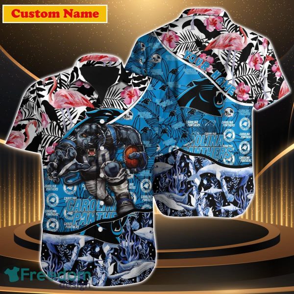 Carolina Panthers NFL Custom Name Hawaiian Shirt Best Gift For Men Women