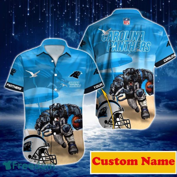 Carolina Panthers NFL Custom Name Hawaiian Shirt For Men And Women Best Gift For Real Fans