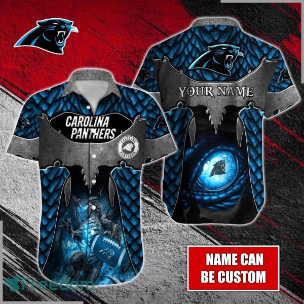 Carolina Panthers NFL Custom Name Hawaiian Shirt For Men And Women Best Gift For True Fans