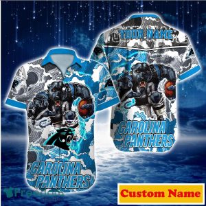 Carolina Panthers NFL Custom Name Hawaiian Shirt For Men And Women Gift For True Fans