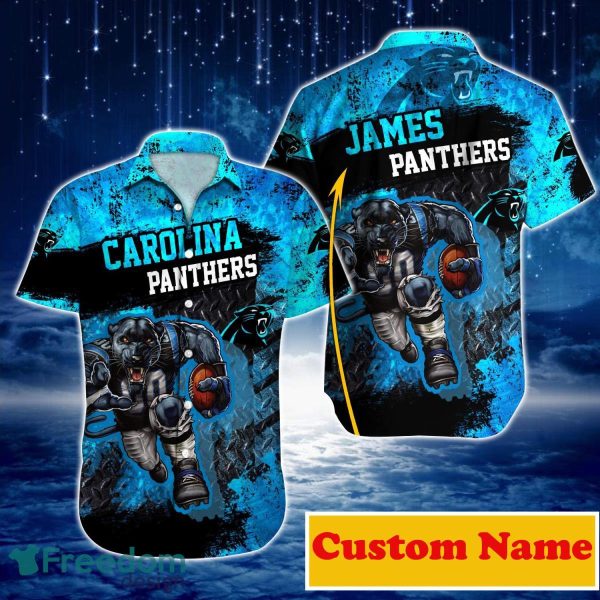 Carolina Panthers NFL Custom Name Hawaiian Shirt For Men And Women Great Gift For True Fans