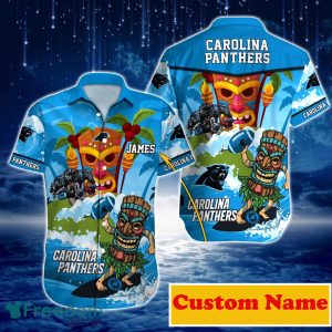 Carolina Panthers NFL Custom Name Hawaiian Shirt For Men And Women Style Gift For Real Fans