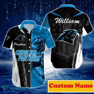 Carolina Panthers NFL Custom Name Hawaiian Shirt For Men Women Best Gift For Real Fans