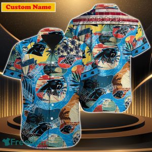 Carolina Panthers NFL Custom Name Hawaiian Shirt For Men Women Special Gift For Fan