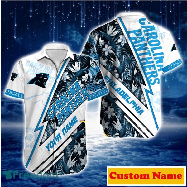 Carolina Panthers NFL Custom Name Hawaiian Shirt For Men Women Special Gift For Real Fans