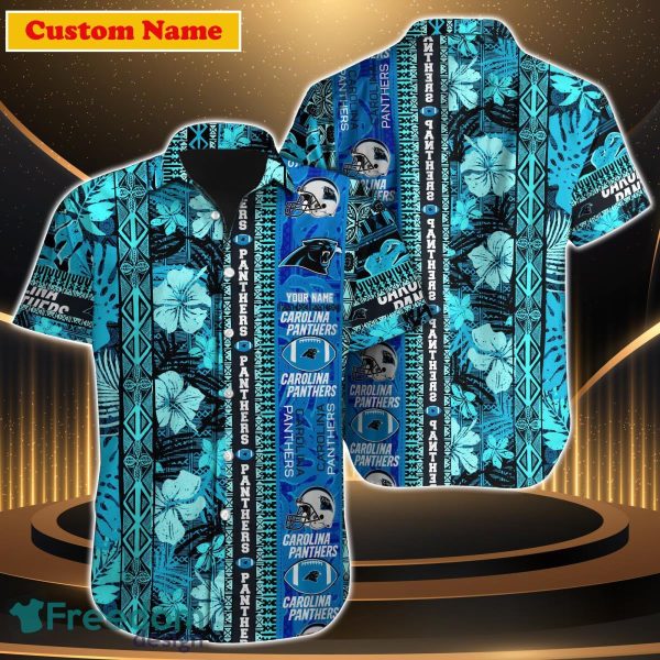 Carolina Panthers NFL Custom Name Hawaiian Shirt For Men Women Style Gift For Fan