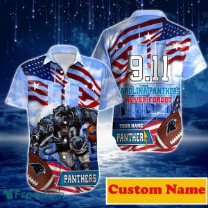 Carolina Panthers NFL Custom Name Hawaiian Shirt For Men Women Style Gift For Real Fans