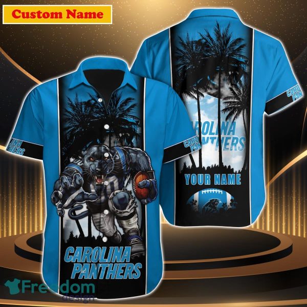 Carolina Panthers NFL Custom Name Hawaiian Shirt Special Gift For Men Women